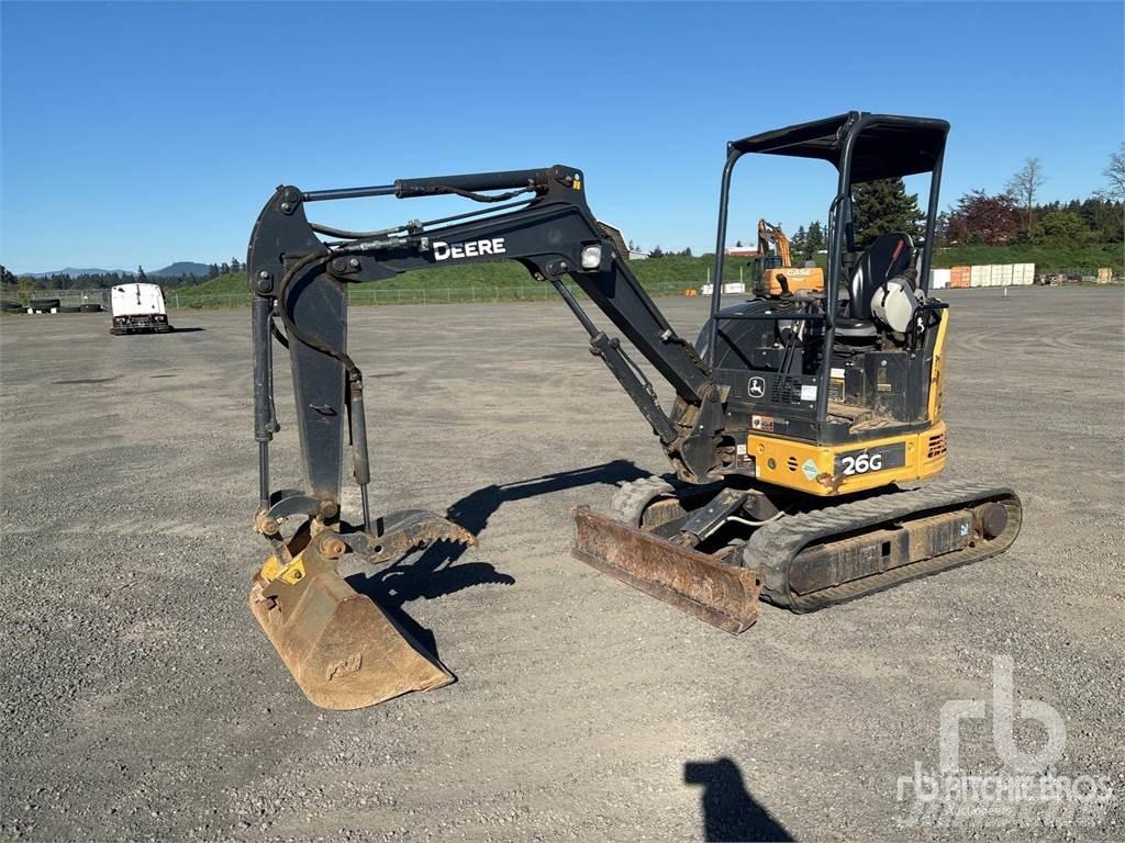 John Deere 26G Minikaivukoneet < 7t