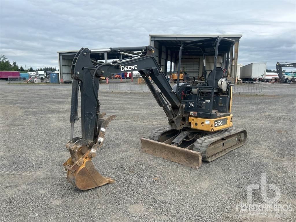 John Deere 26G Minikaivukoneet < 7t