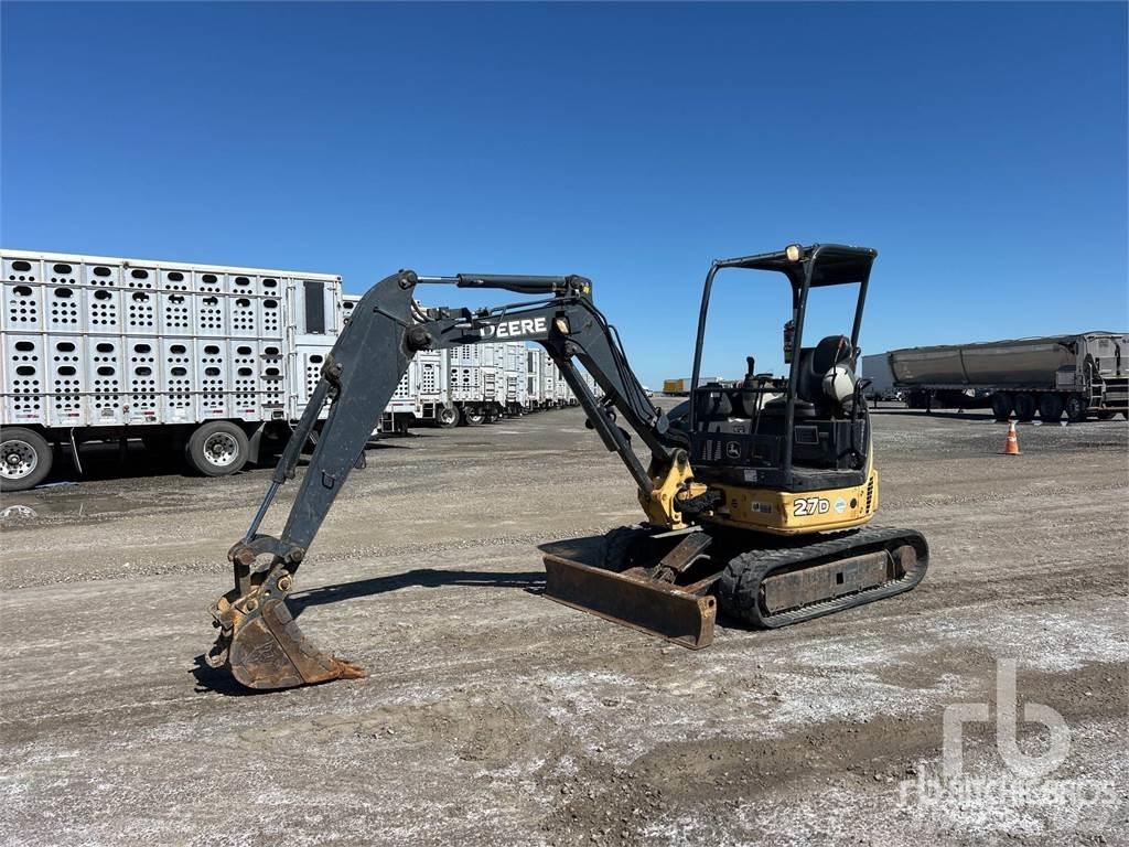 John Deere 27D Minikaivukoneet < 7t