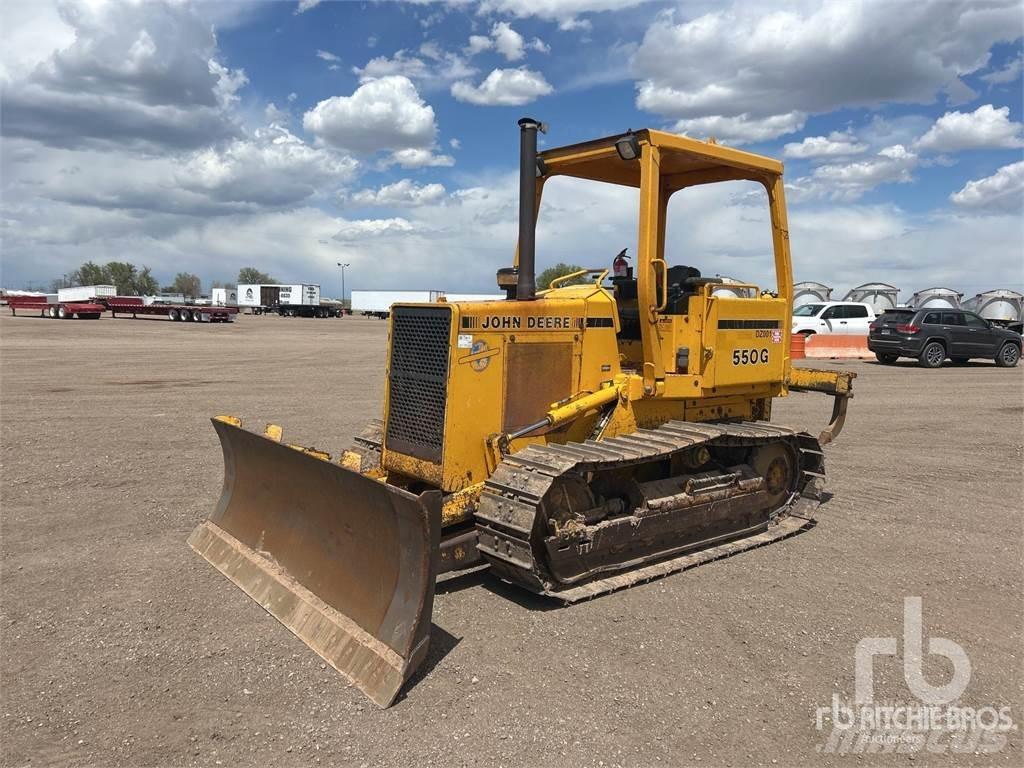 John Deere 550G Telaketjupuskutraktorit