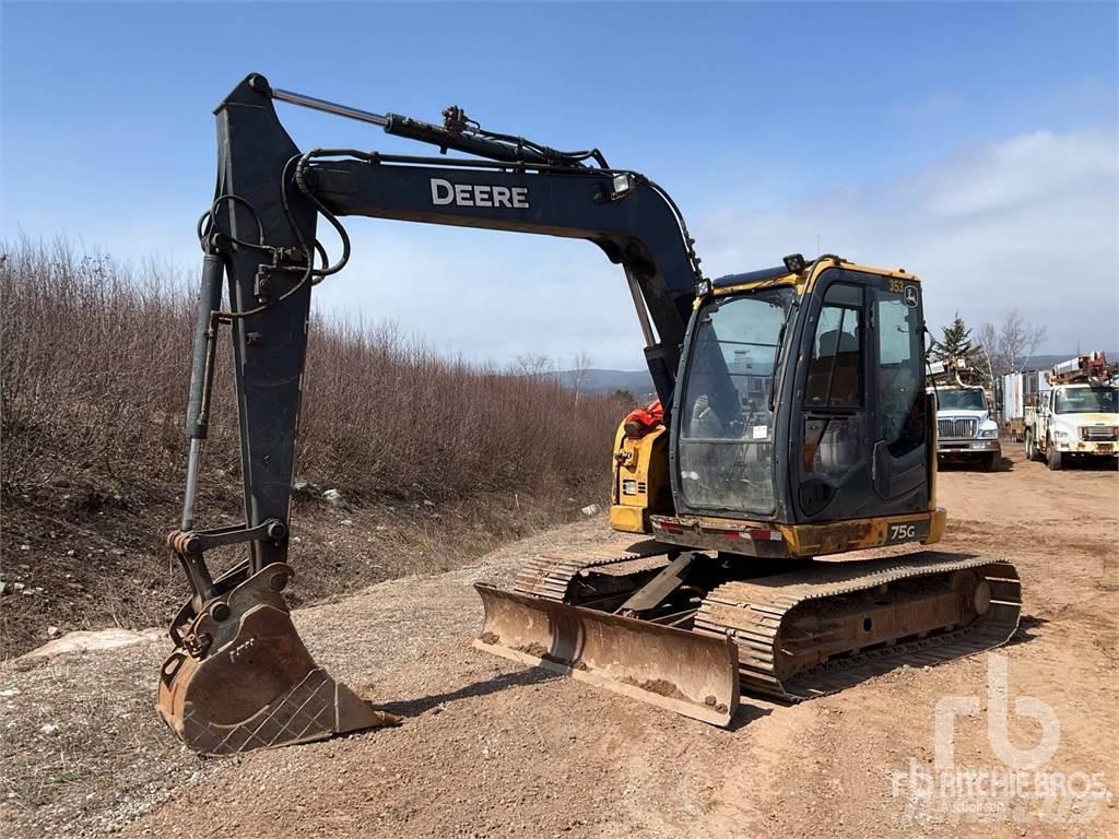 John Deere 75G Telakaivukoneet