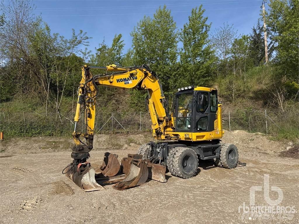 Komatsu PW118MR Pyöräkaivukoneet
