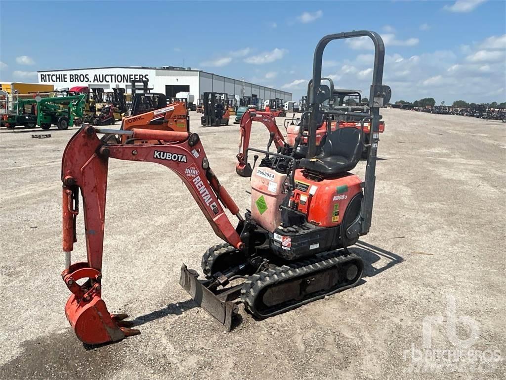 Kubota K008-3 Minikaivukoneet < 7t