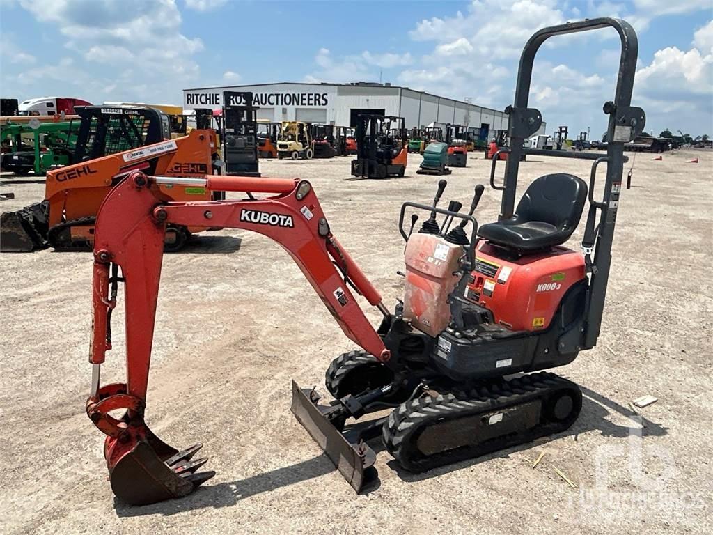 Kubota K008-3 Minikaivukoneet < 7t