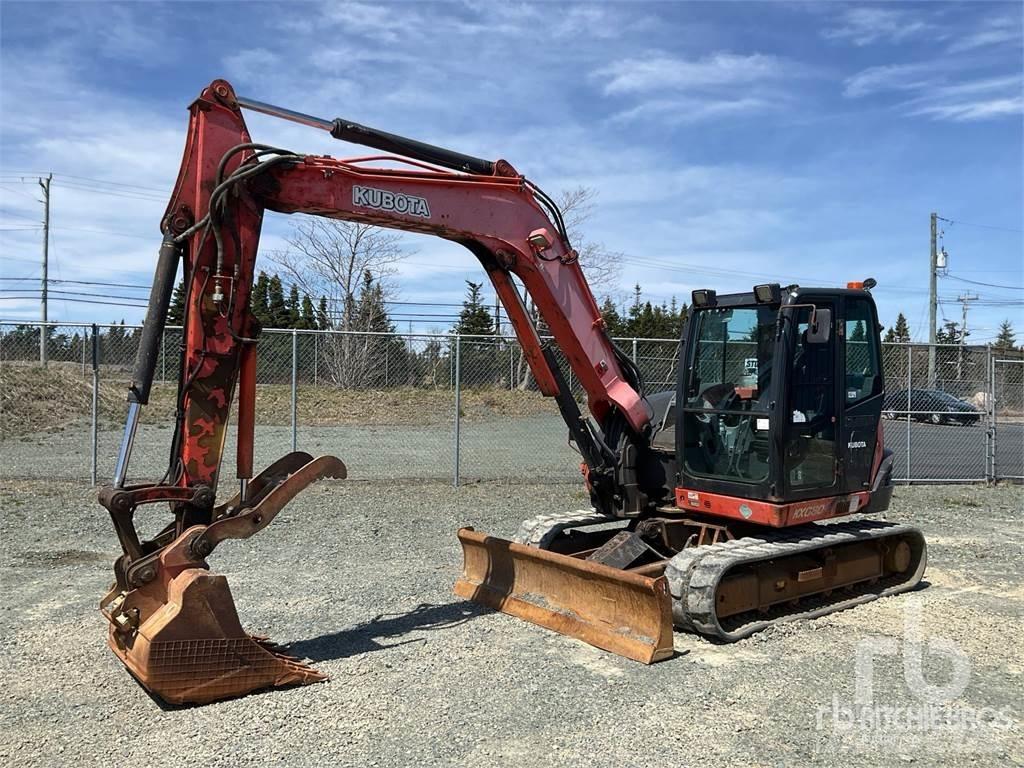 Kubota KX080-4 Midikaivukoneet 7t - 12t