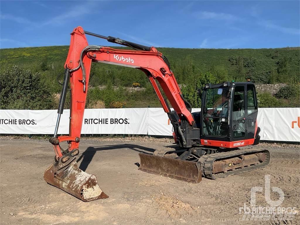 Kubota KX080-4 Telakaivukoneet