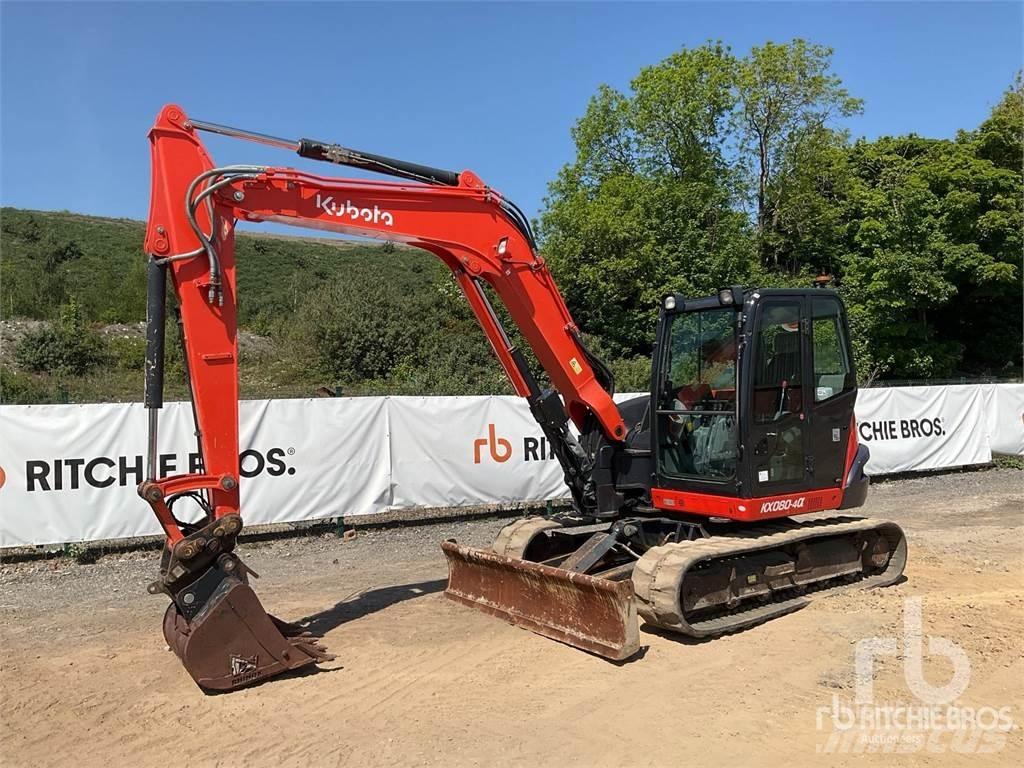 Kubota KX080-4A Telakaivukoneet