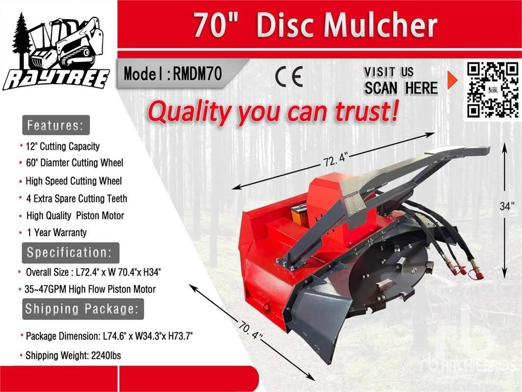  RAYTREE RMDM70 Metsä murskaimet