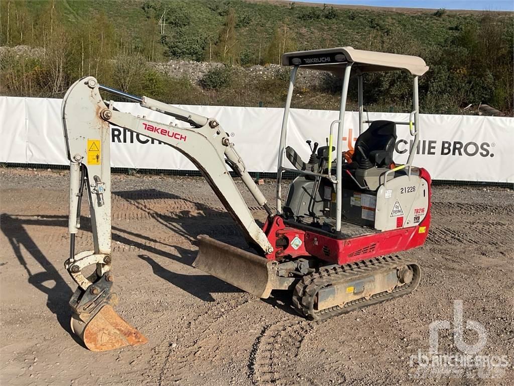 Takeuchi TB216 Minikaivukoneet < 7t