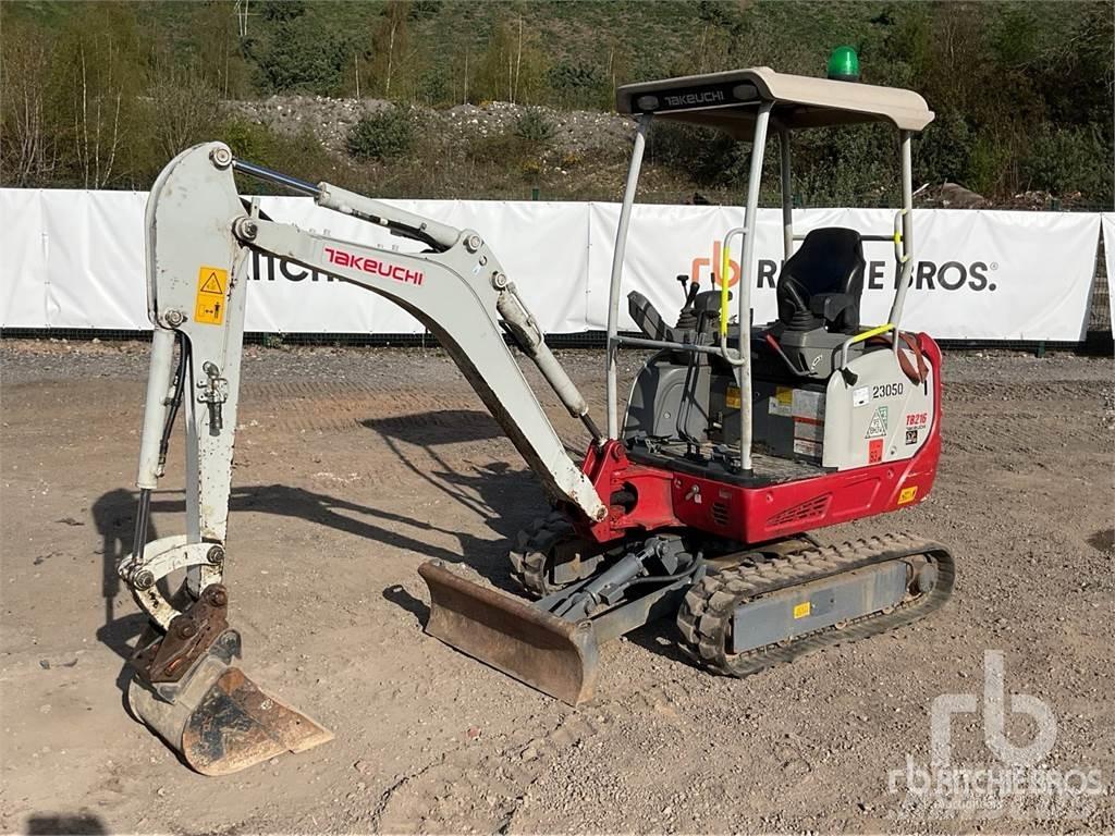 Takeuchi TB216 Minikaivukoneet < 7t