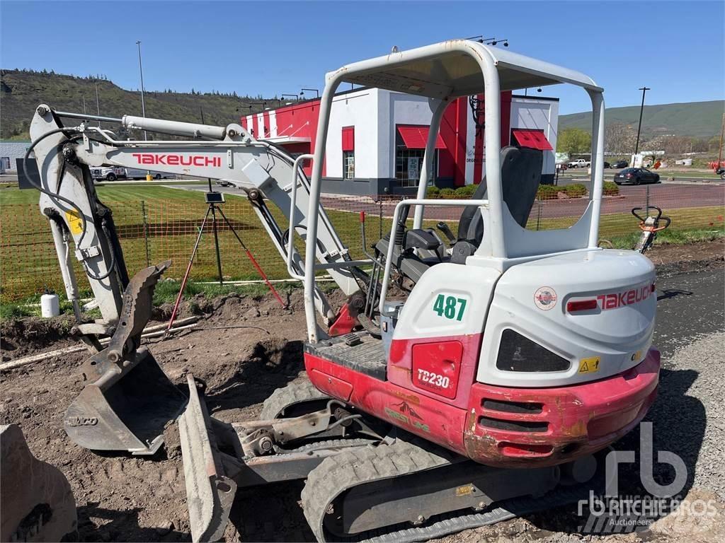 Takeuchi TB230 Minikaivukoneet < 7t