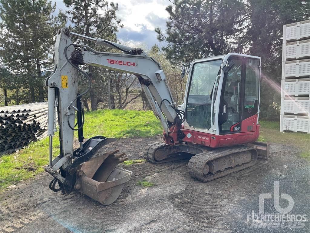 Takeuchi TB240 Minikaivukoneet < 7t