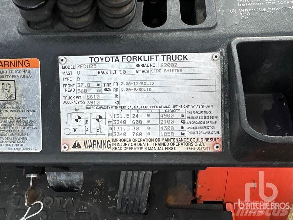Toyota 7FDU25 Dieseltrukit