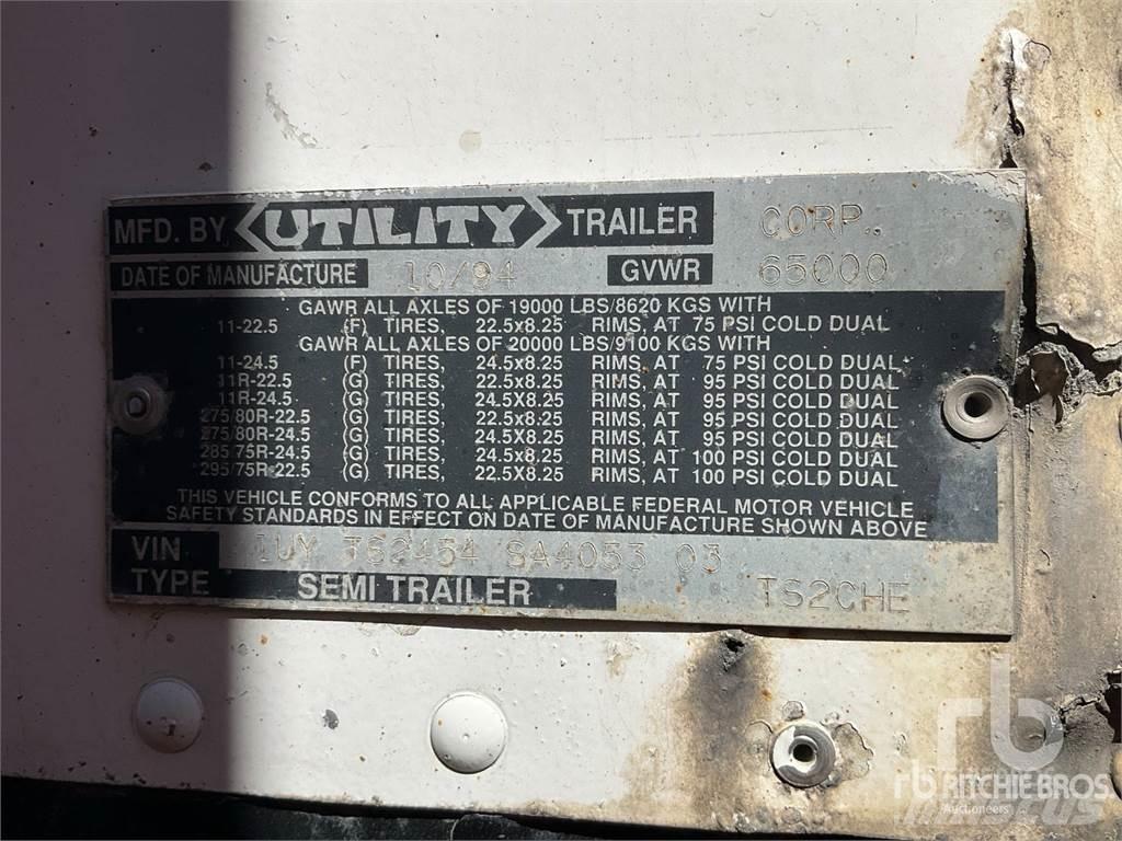 Utility TS2CHE Pressukapellipuoliperävaunut
