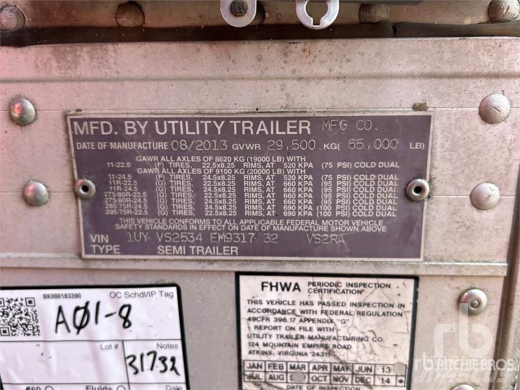 Utility VS2RA Kylmä-/Lämpökoripuoliperävaunut