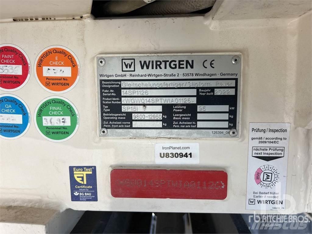 Wirtgen SP15I Betonin levittäjät