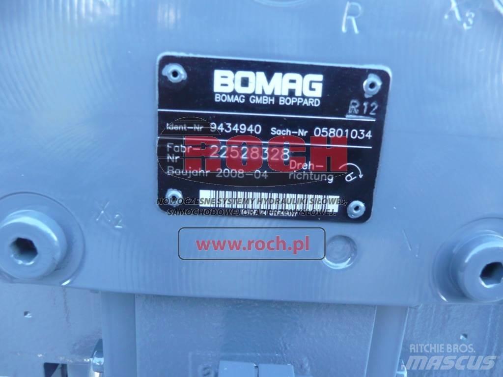 Bomag 9434940 05801034 Hydrauliikka
