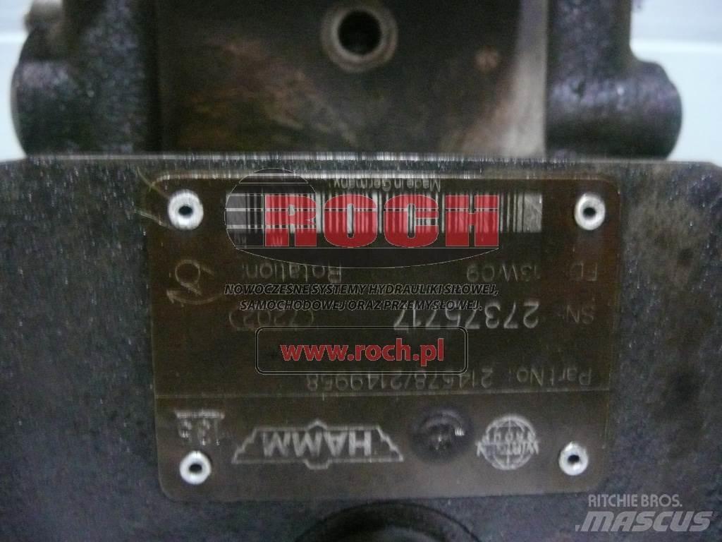 Hamm 214578/ 2149958 Hydrauliikka