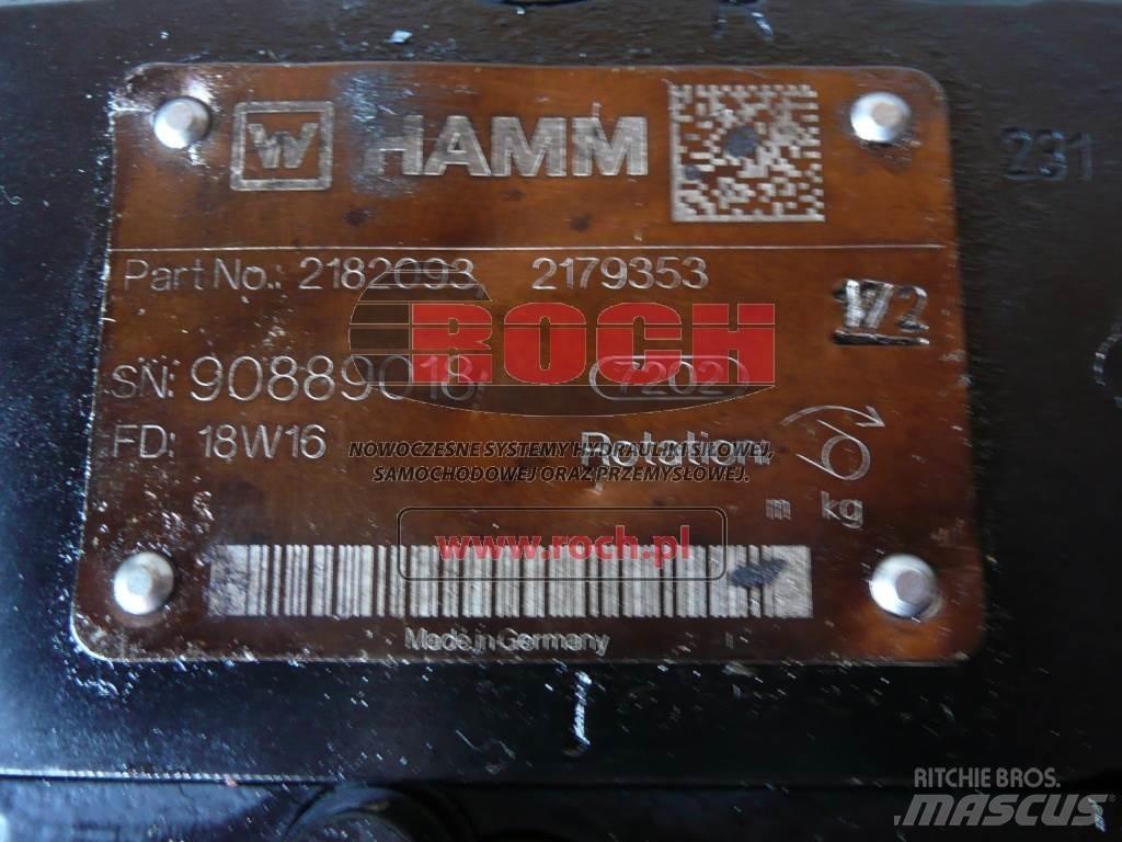 Hamm 2182093 2179353 Hydrauliikka