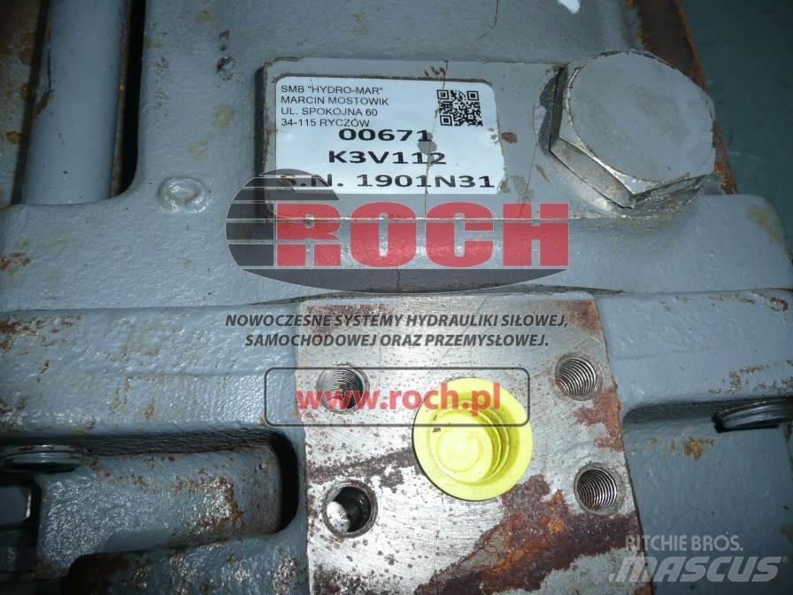 Kawasaki K3V112 Hydrauliikka
