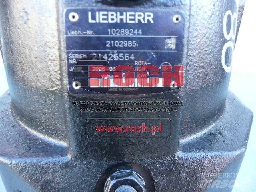 Liebherr 10289244 2102985 Moottorit