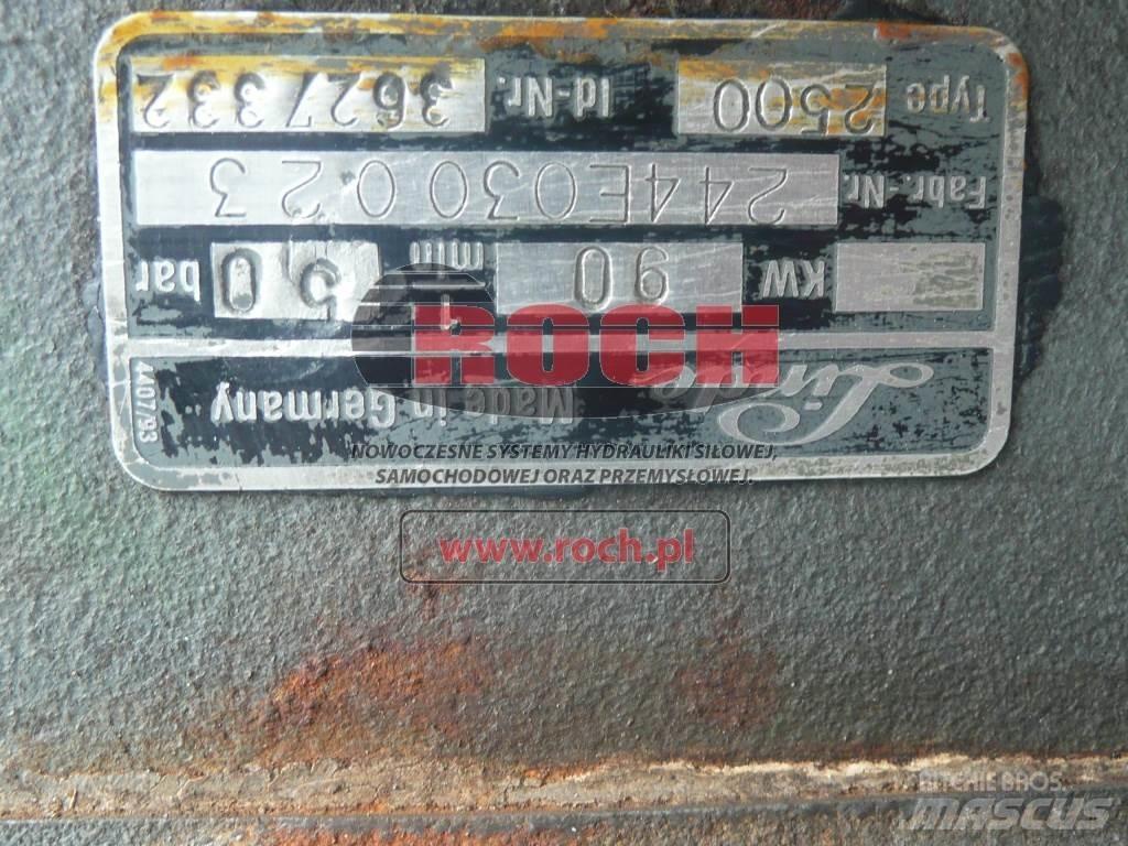 Linde 2500 3627332 Moottorit
