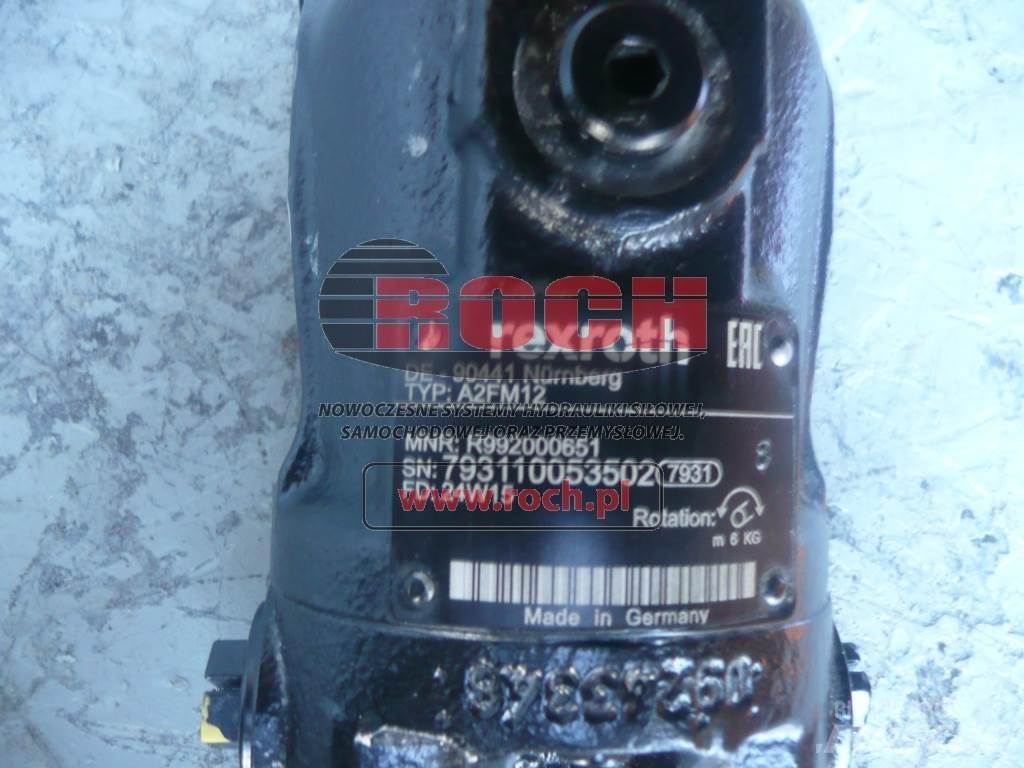 Rexroth A2FM12 Moottorit
