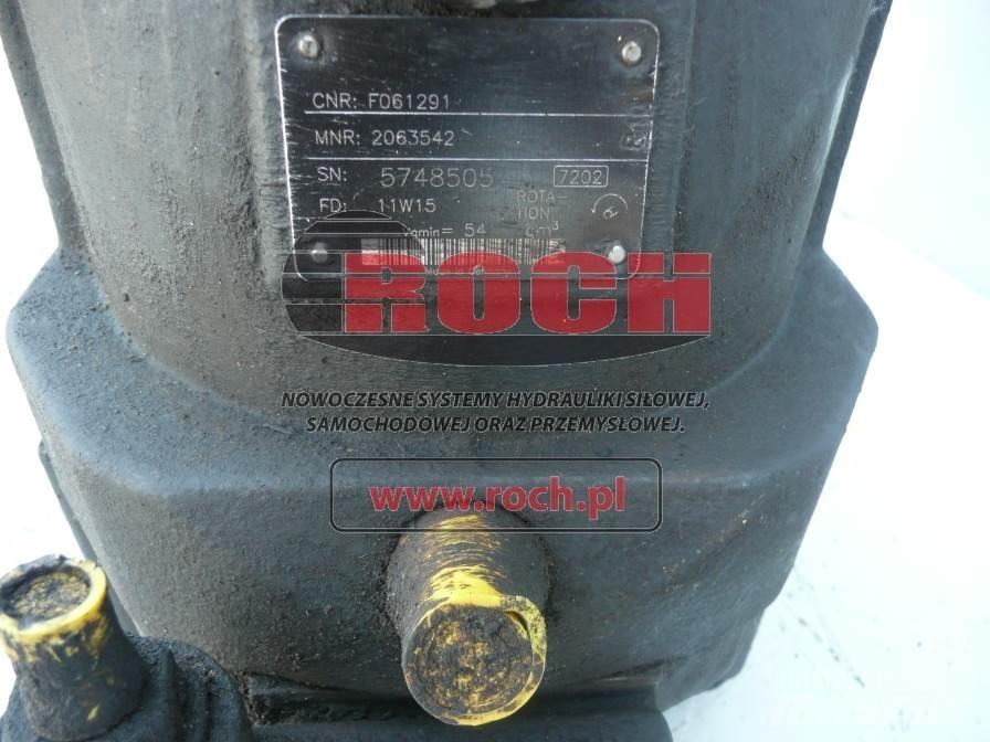 Rexroth F061291 2063542 Moottorit