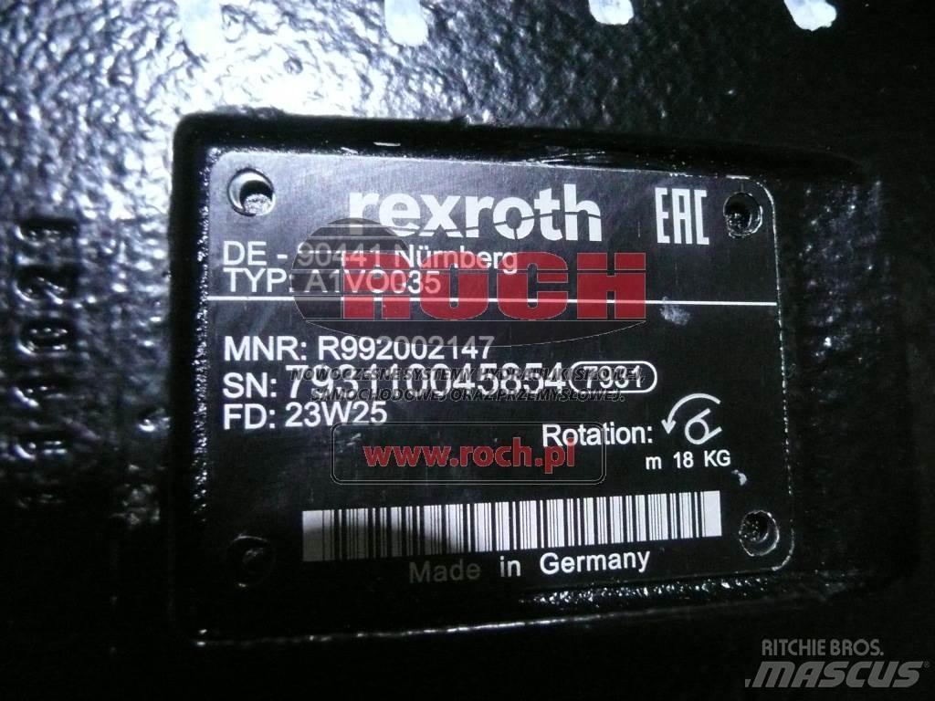 Rexroth L A1VO035 Hydrauliikka