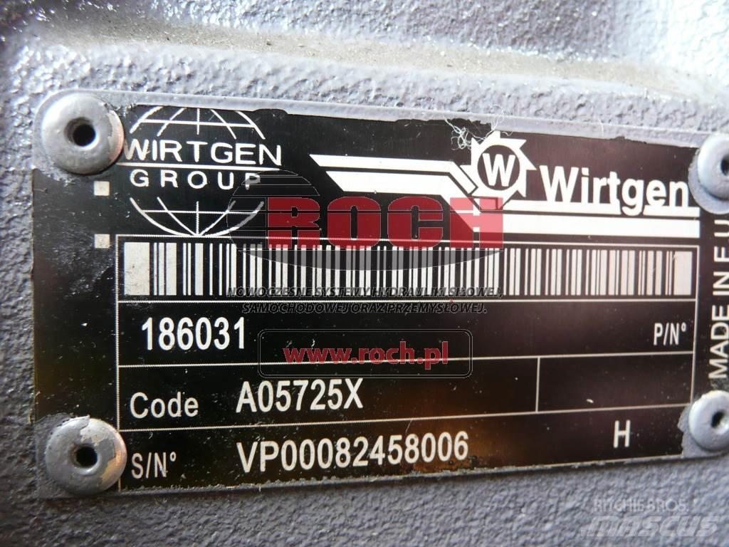 Wirtgen 186031 A05725X Moottorit