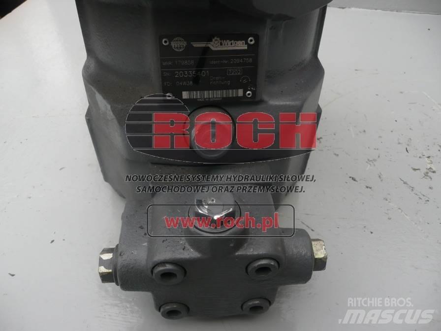 Wirtgen 2094758 179858 Moottorit
