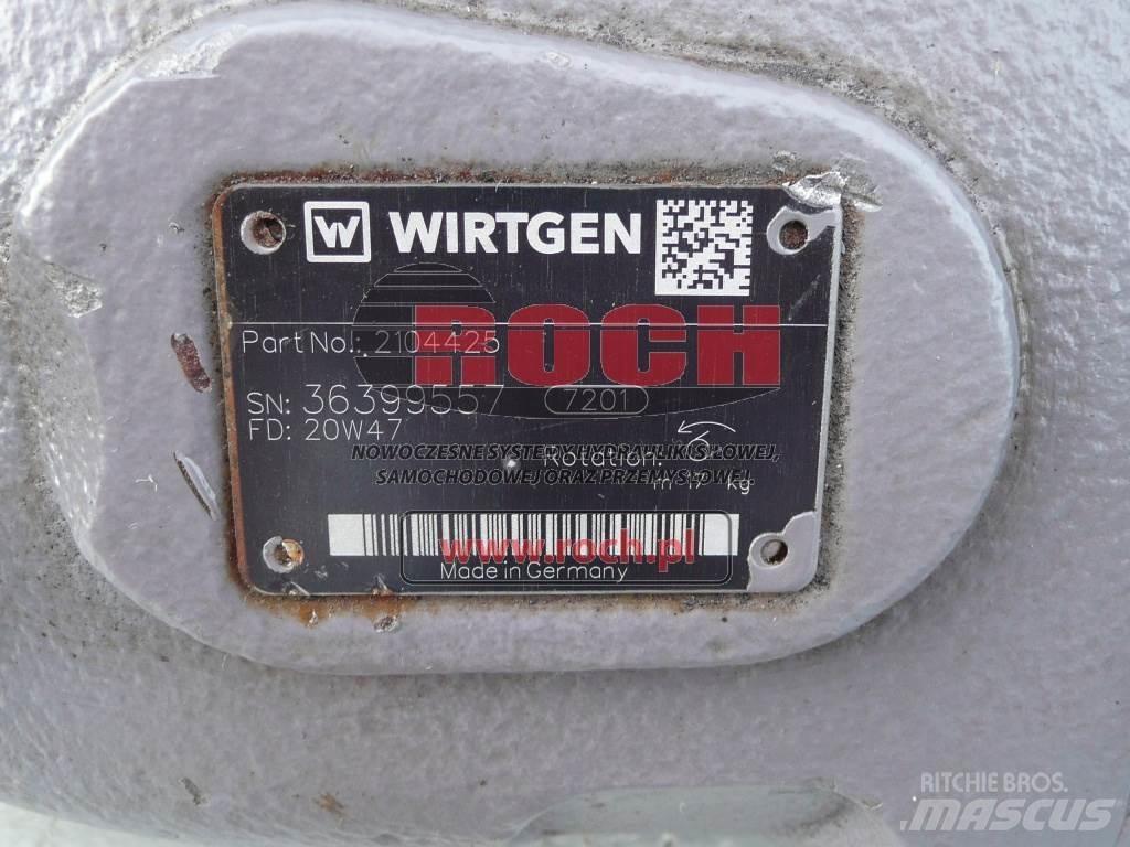 Wirtgen 2104425 Hydrauliikka