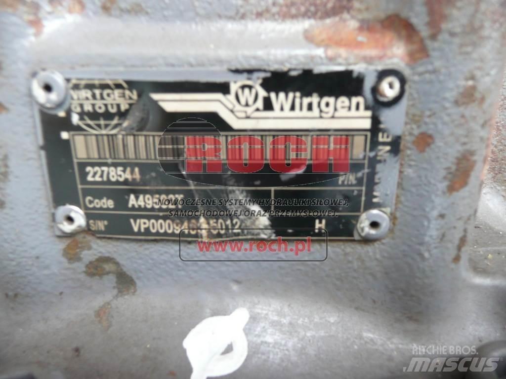 Wirtgen 2278544 A49582T Moottorit