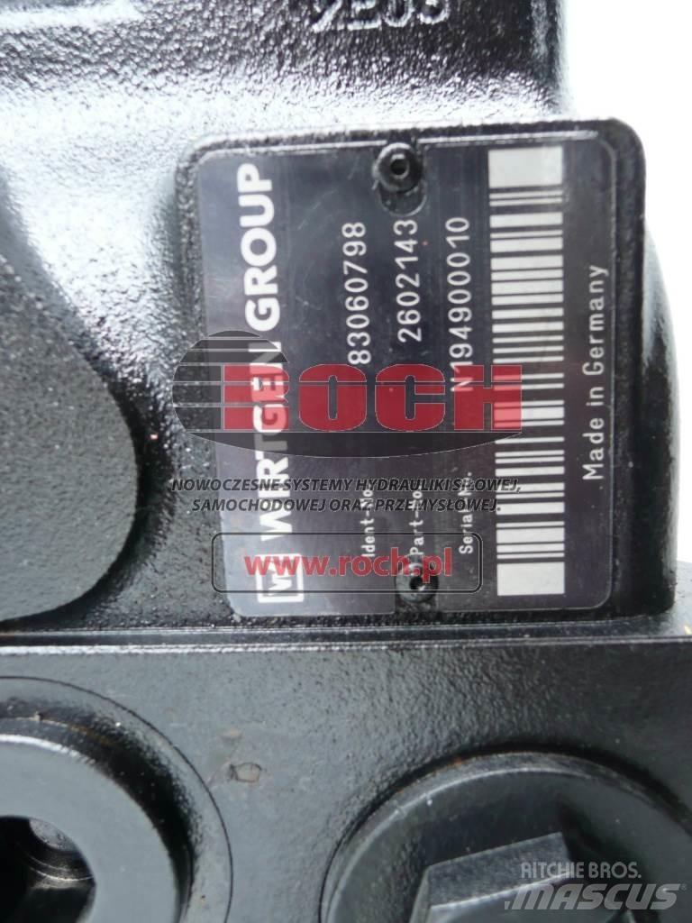 Wirtgen 2602143 83060798 Hydrauliikka