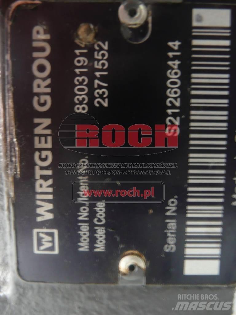 Wirtgen 83031914 2371552 Hydrauliikka