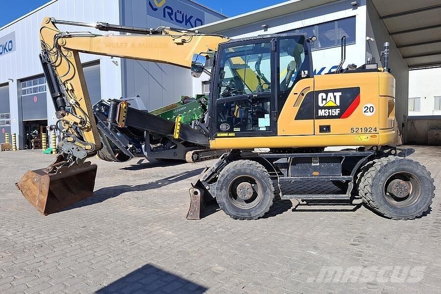 CAT M 315 F Pyöräkaivukoneet