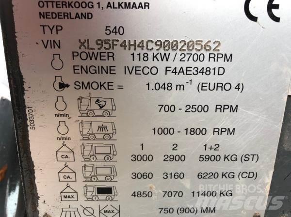 Ravo 540 STH Lakaisukoneet