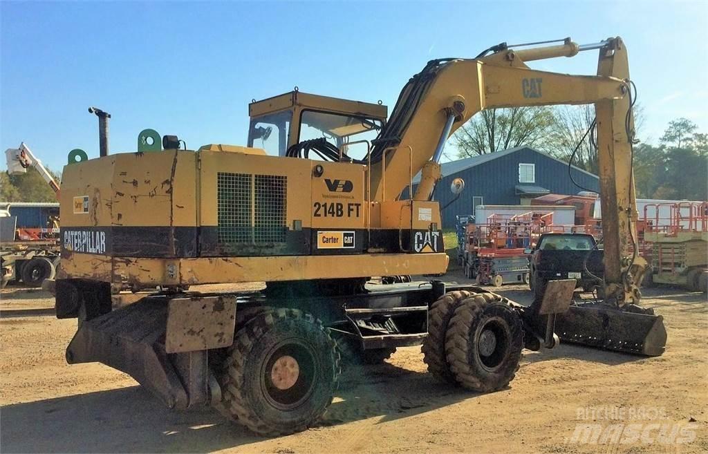 CAT 214B FT Pyöräkaivukoneet