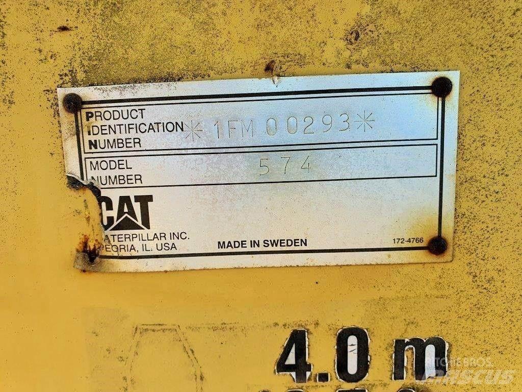 CAT 574 Muut koneet