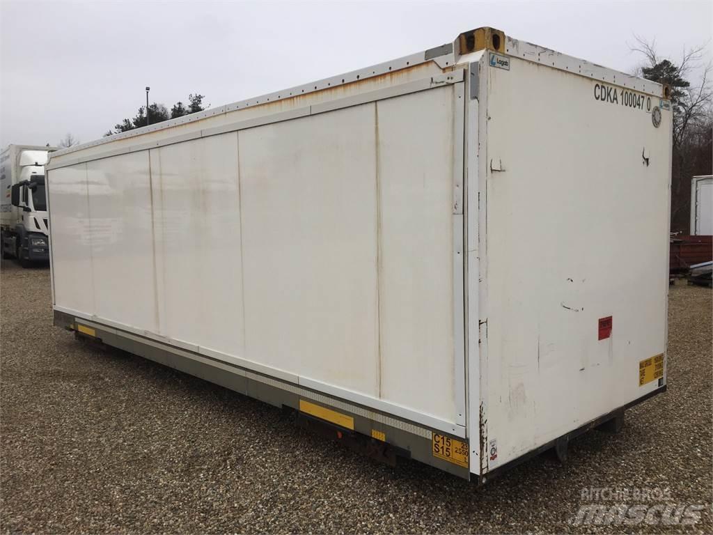  7450 mm med rulleport Umpikori puoliperävaunut