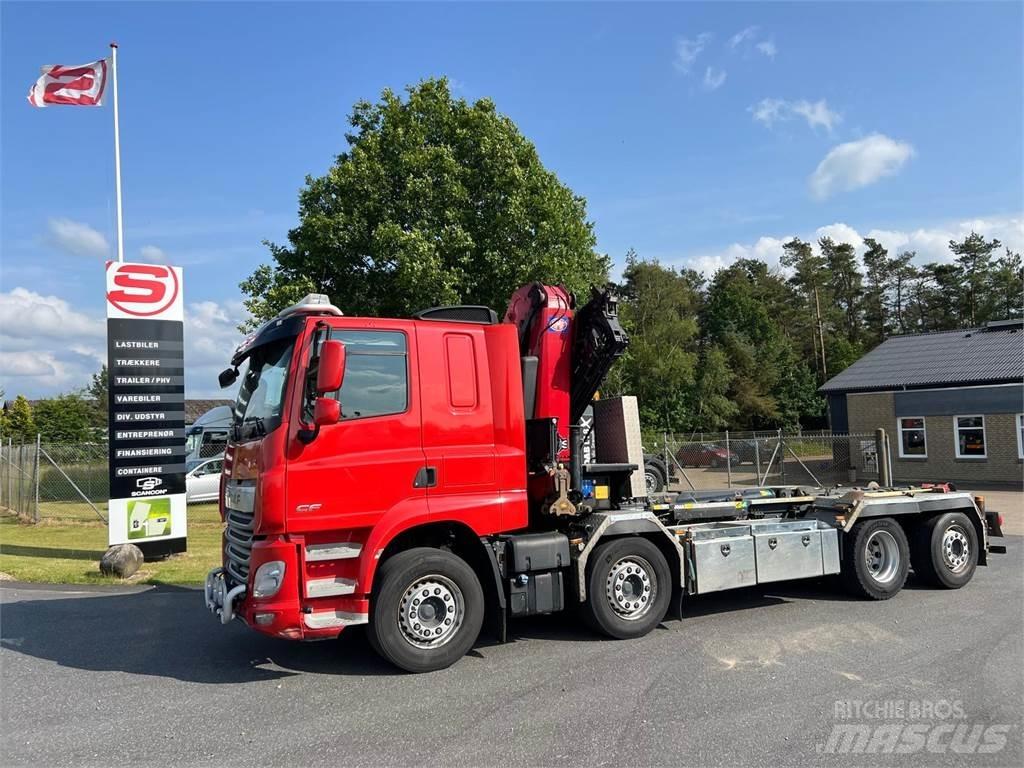 DAF CF 480 FAX 8x2*6 Vaihtolava-autot