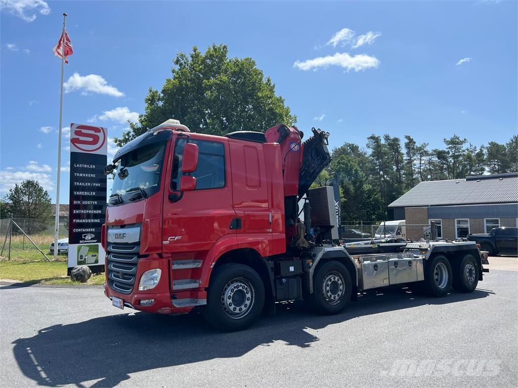 DAF CF 480 FAX 8x2*6 Vaihtolava-autot