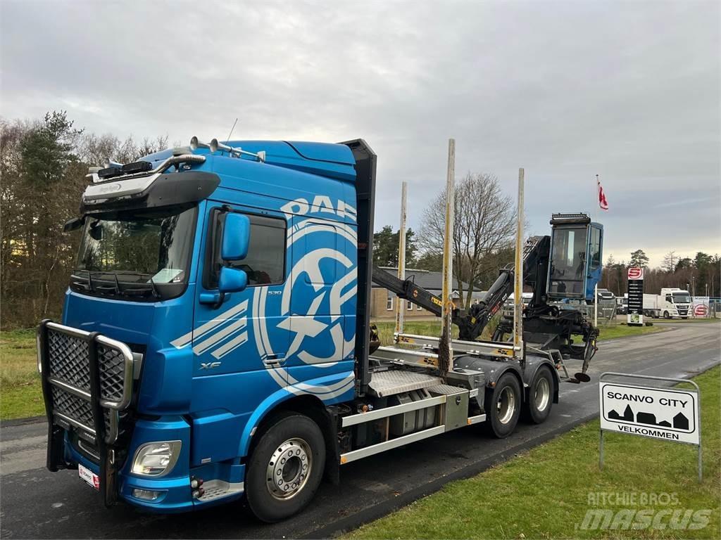 DAF XF530 FAT 6x4 Puuautot