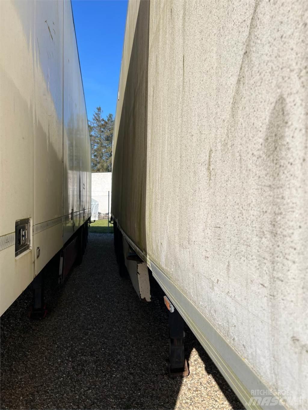 Krone 13,6 mtr boks Umpikori puoliperävaunut