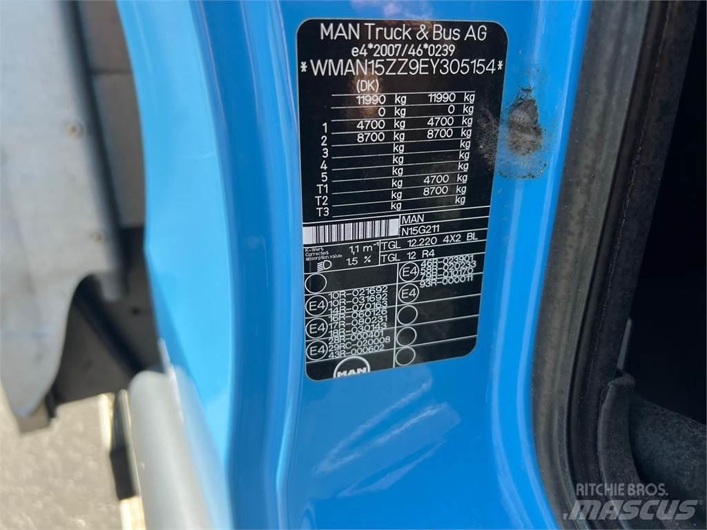 MAN TGL 12-220 BL Pressukapelli kuorma-autot
