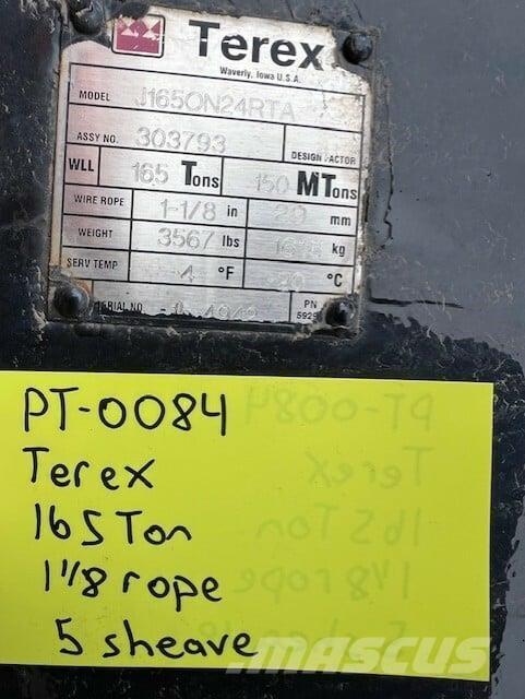 Terex  Nosturien osat ja lisävarusteet
