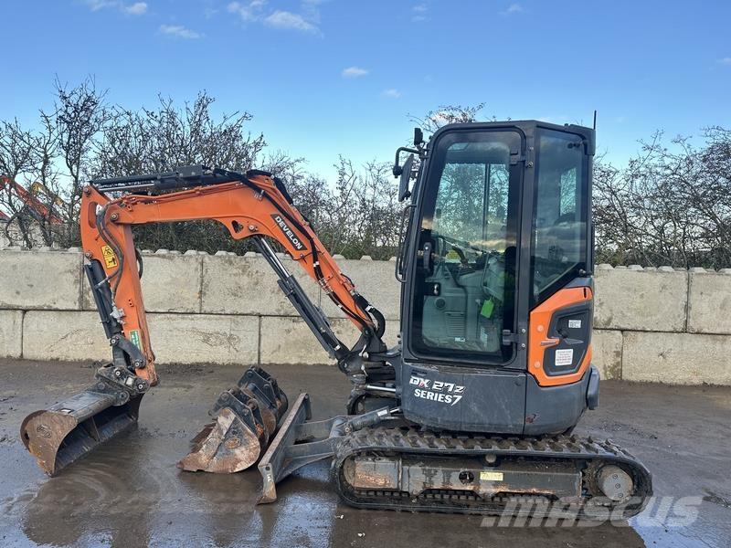 Doosan DX27 Telakaivukoneet