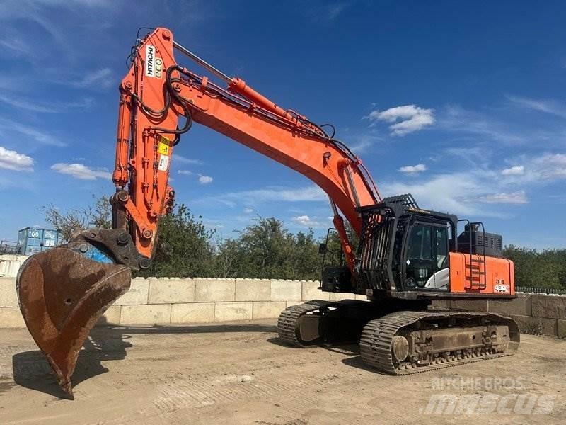 Hitachi ZX490 Telakaivukoneet