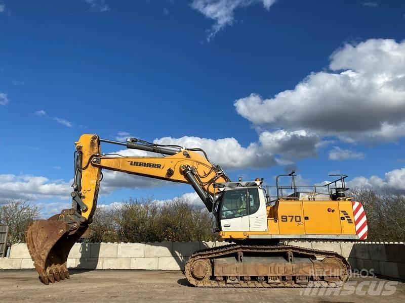 Liebherr R970 SHD Purkukoneet