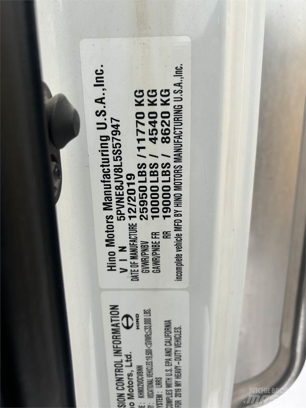 Hino 268 Umpikorikuorma-autot
